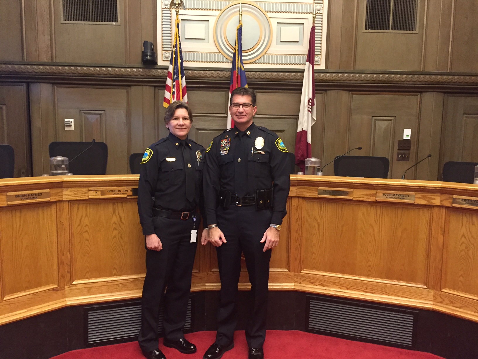 Twelve promoted in Asheville Police ceremony