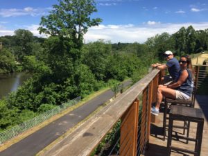 The French Broad River Greenway West opened in December 2016. It's part of the TIGER VI suite of projects.